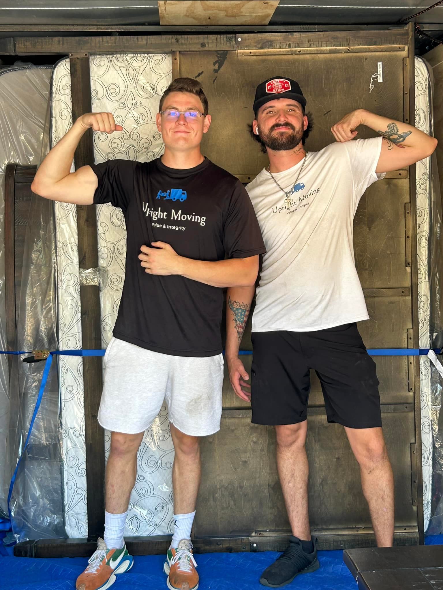 The Upright Moving team serving North Texas